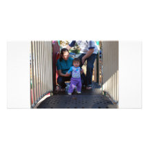 Lexie and Mom Photo Greeting Card