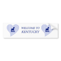 Lexington KY Horse Bumper Sticker