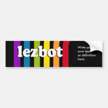 LEZBOT BUMPER STICKER
