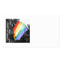 LGBT Flag Photo Business Cards