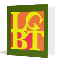 LGBT Hot Pop Avery Binder binders
