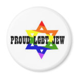 LGBT Jew Magent Refrigerator Magnets