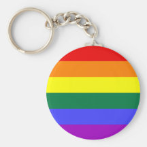 LGBT Rainbow Flag Key Chains