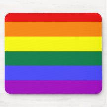 LGBT Rainbow Flag Mouse Pads