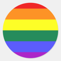 LGBT Rainbow Flag Stickers