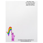 LGBT Statue of Liberty Letterhead Template
