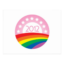 LGBTQ for Obama Post Card