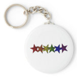 LGBTQ Star PRide Equality Key Chains