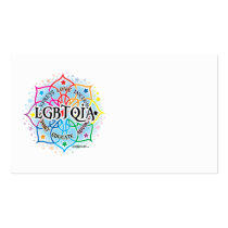 LGBTQIA Lotus Business Card