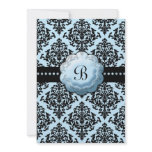 LGC | One Hot Momma Baby Shower Blue Invites