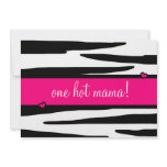 LGC | One Hot Momma Baby Shower invitations