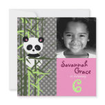 LGC | Panda Peek A Boo Pink Invitation