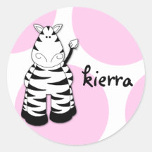 LGC | Pinkie the Zebra Sticker