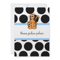 LGC | Polka Dotted Tiger Invitation