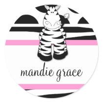 LGC | Polka Dotted Zebra Sticker