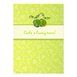 LGC | Two Peas in a Pod Baby Shower Invitation