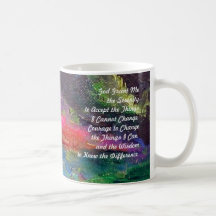 lGod Grant Me the Serenity...MUG with ART