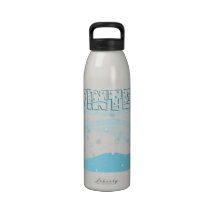 L'hiver est ici - bouteille d'eau