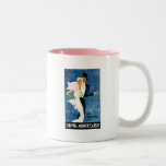 L'Hiver Monte Carlo Monaco Vintage Travel Poster Mugs