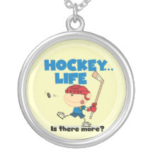 L'hockey a lieu là plus de T-shirts et de cadeaux Pendentifs