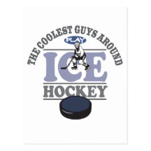L'hockey de jeu de types le plus frais cartes postales