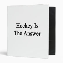 L'hockey est la réponse