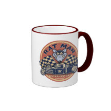 L'homme de rat s'est rouillé des coutumes tasse à café