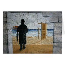 L'homme sur le mur cartes
