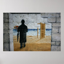 L'homme sur le mur posters