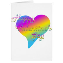 L'homosexuel heureux de Valentine Cartes De Vœux