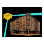 L'hôtel vintage de RICHMOND INDIANA Westcott a ras Carte Postale