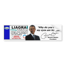 Liagra - Obama Approved Bumper Sticker