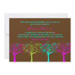 Liana Claire Chocolate Pink Bat Mitzvah Invitation