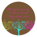 Liana Claire Envelope Seal bat mitzvah sticker