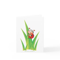 Libby the Ladybug Note Card