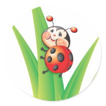 Libby the Ladybug Sticker stickers
