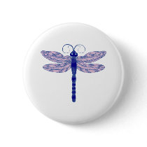 Libelle dragonfly anstecknadelbutton