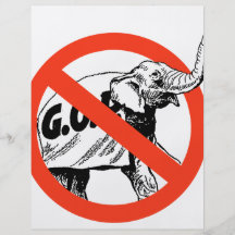 Liberal / Anti-Republican Custom Flyer