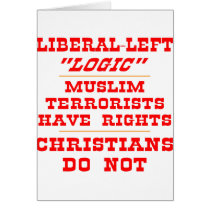 Liberal Left Logic Card