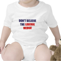 Liberal Media Baby Bodysuit