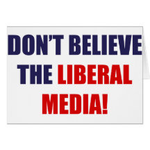 Liberal Media Greeting Cards