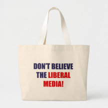 Liberal Media Tote Bags