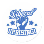 Liberal Uprising! stickers