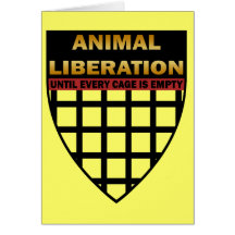 LIBÉRATION ANIMALE CARTES DE VŒUX