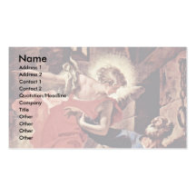 Liberation Of Saint Peter By An Angel By Ricci Business Card Templates