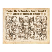 Liberators of Cuba - 1898 Newspaper Article Post Card