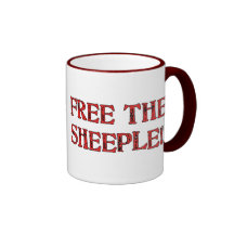 Libérez le Sheeple ! Mugs À Café
