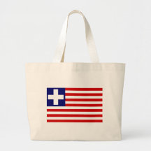 Liberia Flag (1827-1847) Canvas Bag