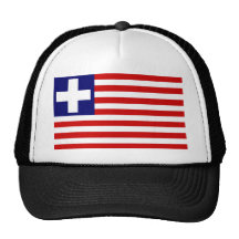 Liberia Flag (1827-1847) Hats