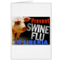 liberia (swine flu) card